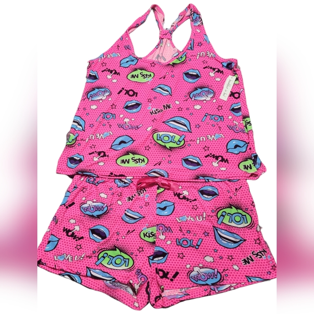 Breakfast in bed pj set size 2x